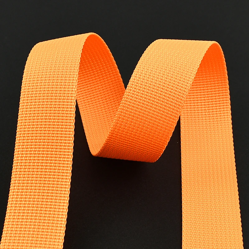 Durable Nylon Webbing Strap for Sewing and DIY Accessories, 5 Meters, 20-50mm Width