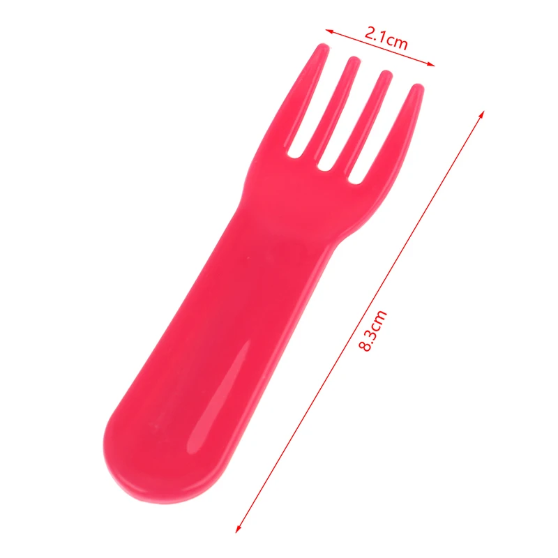 Description Picture 5 of item10pc Fruit Fork Mini Cartoon Children Cutlery Snack Cake Dessert Food Fruit Pick Toothpick Bento Lunches Party Decor
