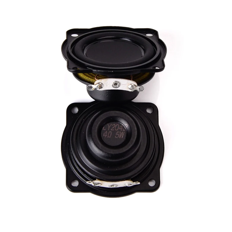 Tenghong 2pcs 43MM 4 Ohm 5W Full Range Audio Speakers Unit 7 Level Waterproof Bluetooth Loudspeaker For Home Theater Sound Music