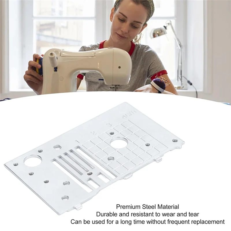 A88K-Metal Straight Stitch-Needle Plate, Professional Needle Plate Compatible With For Brother-LB5000, Elite PE545, CE1100PRW