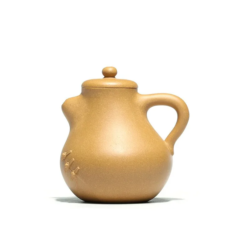 

Centennial Liyong Yixing Famous Pure Handmade Purple Clay Pot Cheongsam Pot Kung Fu Tea Set Teapot