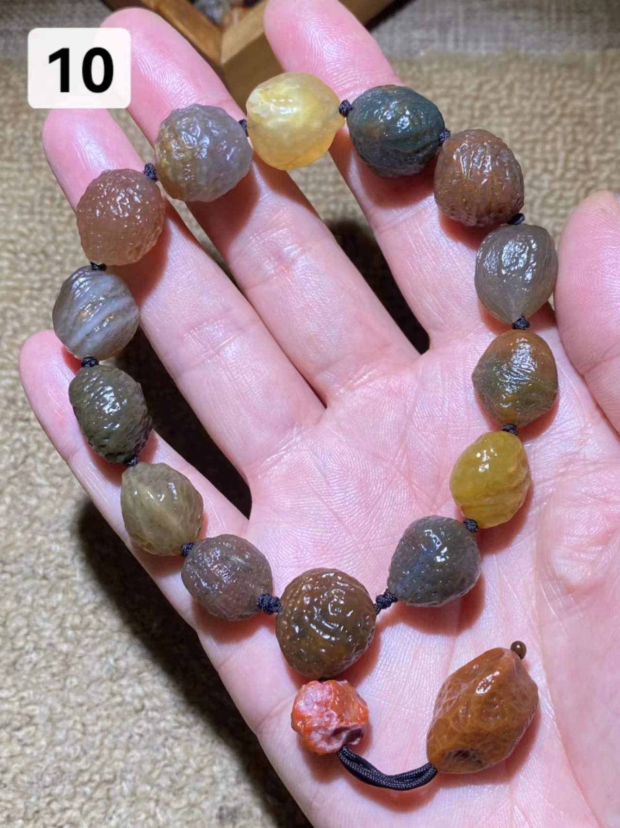 

1pcs/lot Rare Collectibles Magical Strong Energy Eye Gobi Agate Natural Rough Stone necklace Bracelet limited edition unique