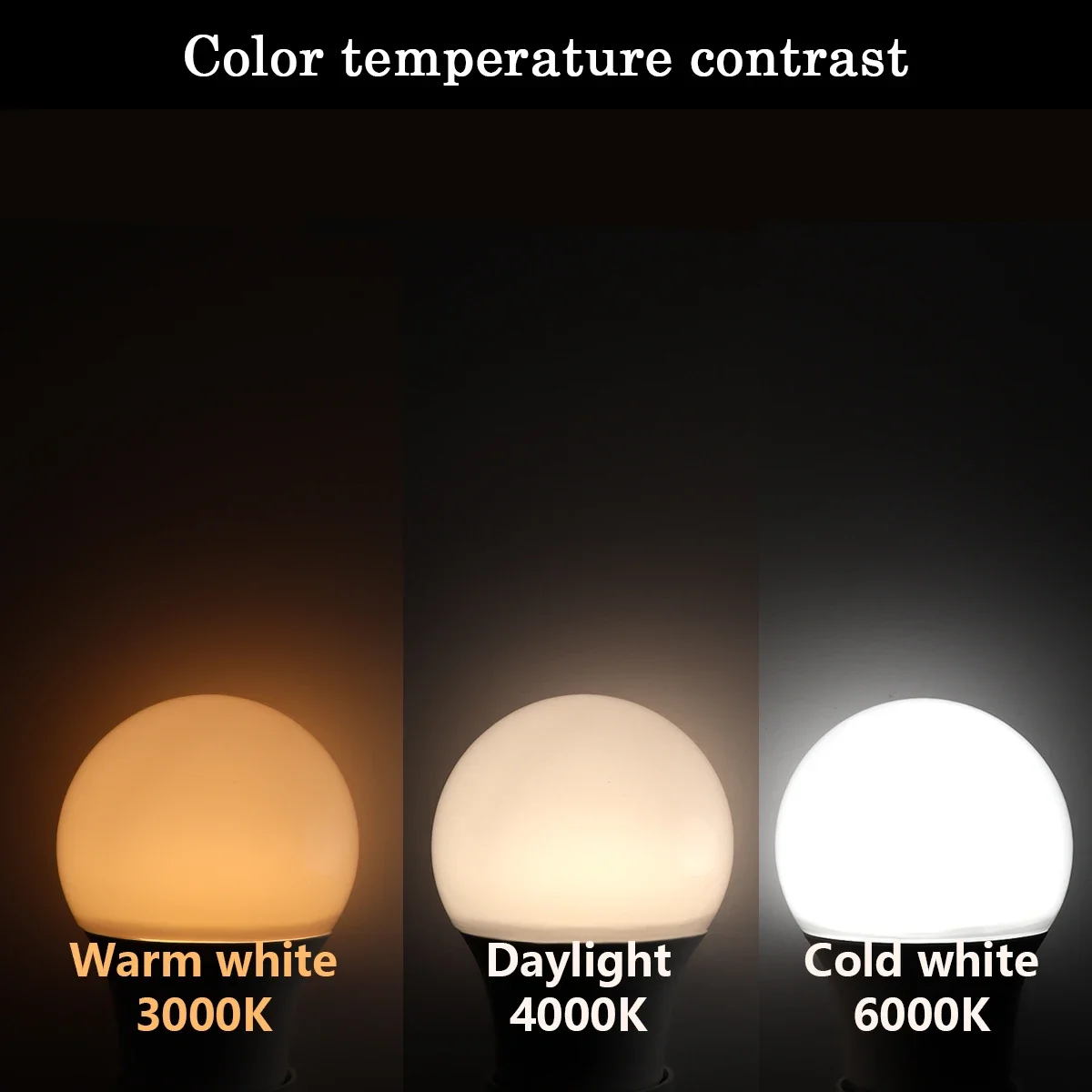 مصباح ليد فاخر ١٠ قطع A60 E27 8 واط