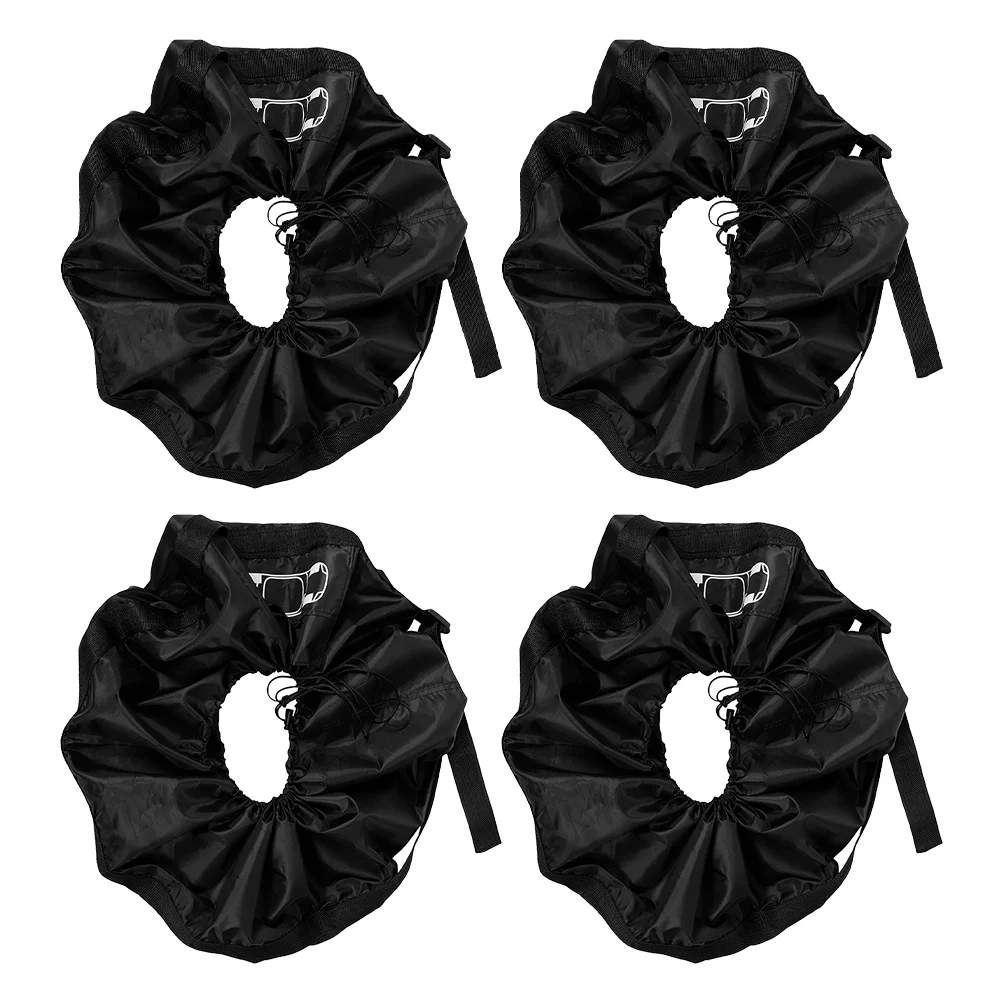 Car Tire Cover Gadgets Protectors for Trailer Covers Trucks 190t Polyester Taffeta Travel