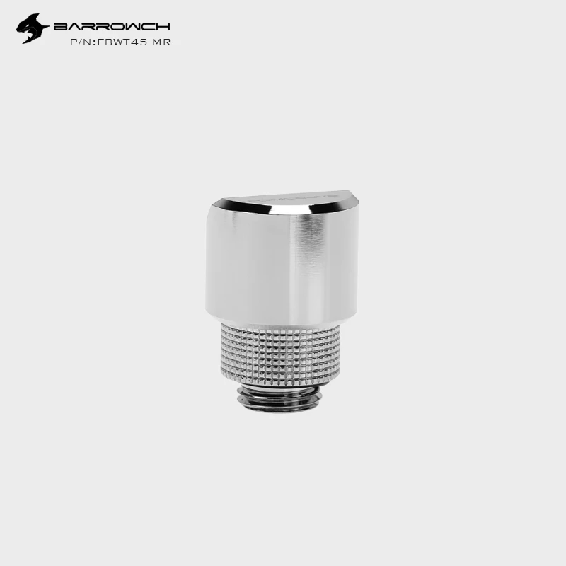 Barrowch Acessórios Rotativos 45 90 Graus g1 360 Peças Kit de Loop de Refrigeração Líquida Armário Conector de Construção Embutido - Imagem 3