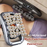 High-Frequency Vibration Fascia Gun Electric Body Massage Gun Multi Functional Fascial Massage Neck Back Masajeador Muscle