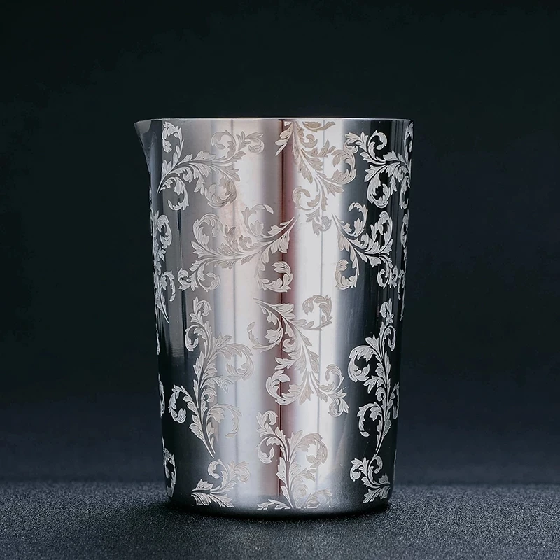 500ml Stainless Steel Stirring Tin Mixing Glass Preferred by Pros and Amateurs Alike, Make Your Own Specialty Cocktails Bar Tool