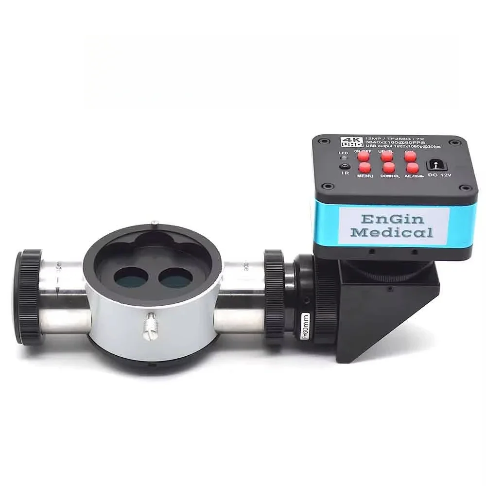 4K 고화질 비디오 카메라 어댑터 슬릿 램프 카메라 빔 스플리터