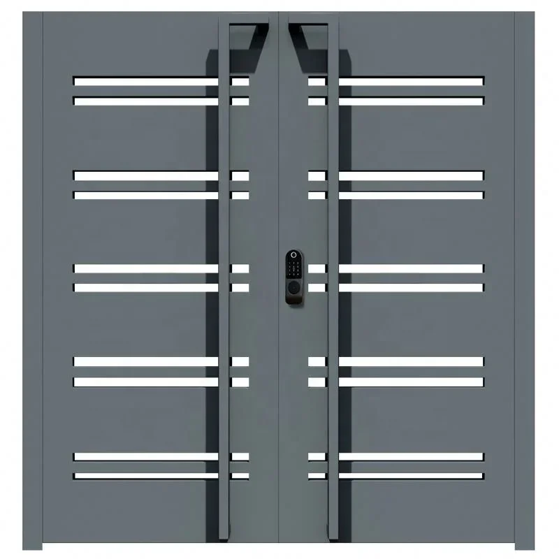 DS factory Wrought Iron driveway gate villa swing gates
