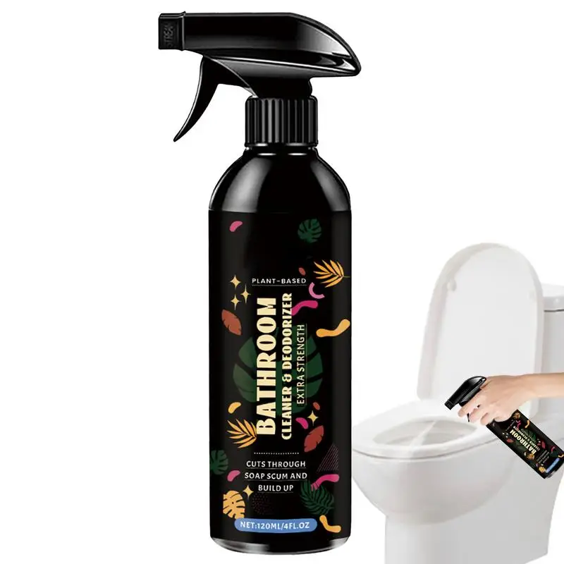 Water Stains Cleaner Bathroom Scale Remover Natural Ingredients Multi-Effect Cleaner For Bathtubs Walls Sinks Shower Doors