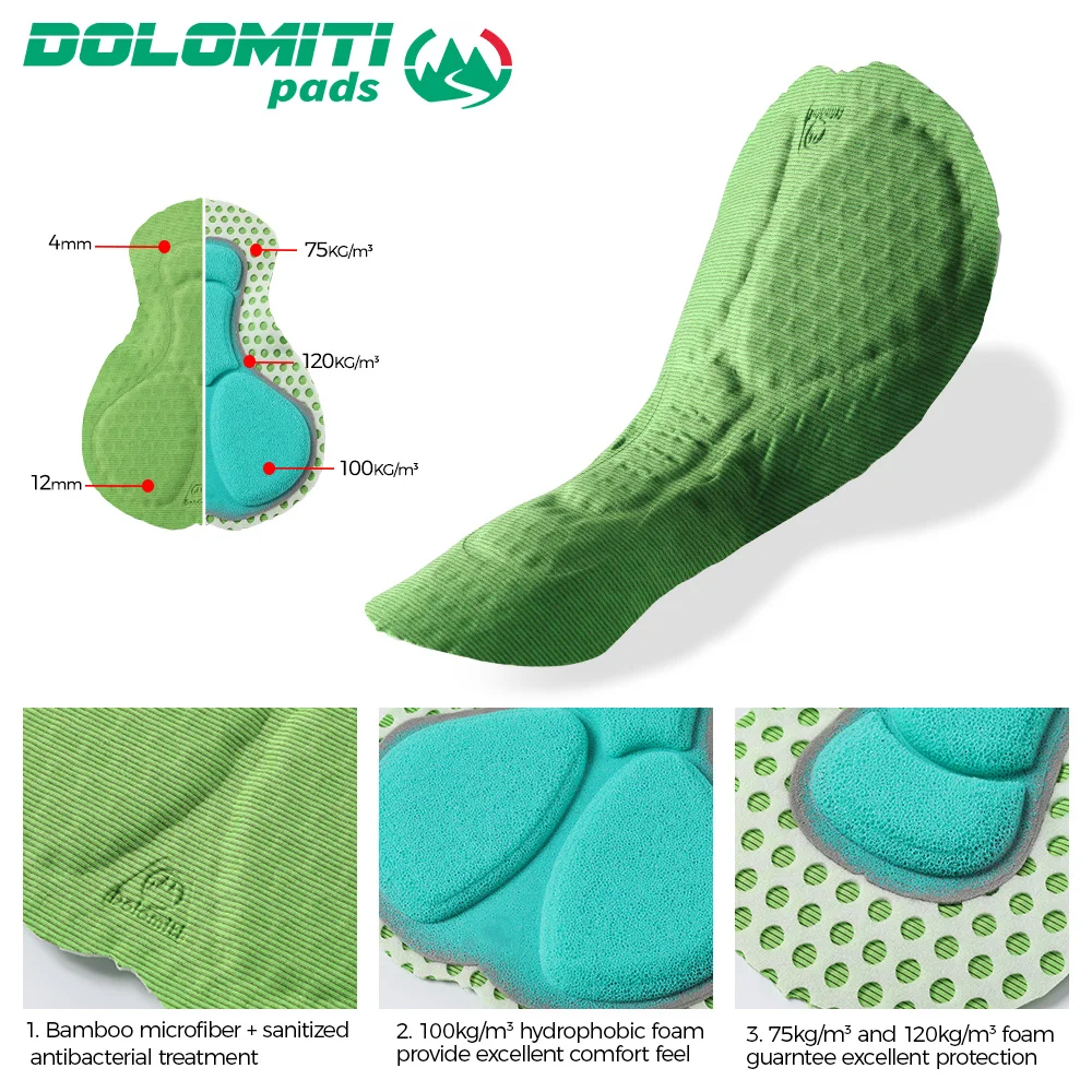 Women Cycling Shorts MTB Bib Shorts Road Bike Tights Padded Bicycle Wear Biker Clothing Long Distance Dolomiti 8H Outdoors cycling shorts