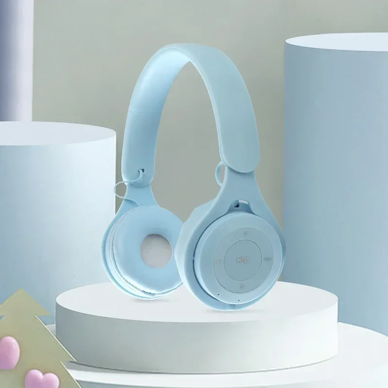 Wireless Bluetooth Headphones With Noise Reduction For Children_voghion.com