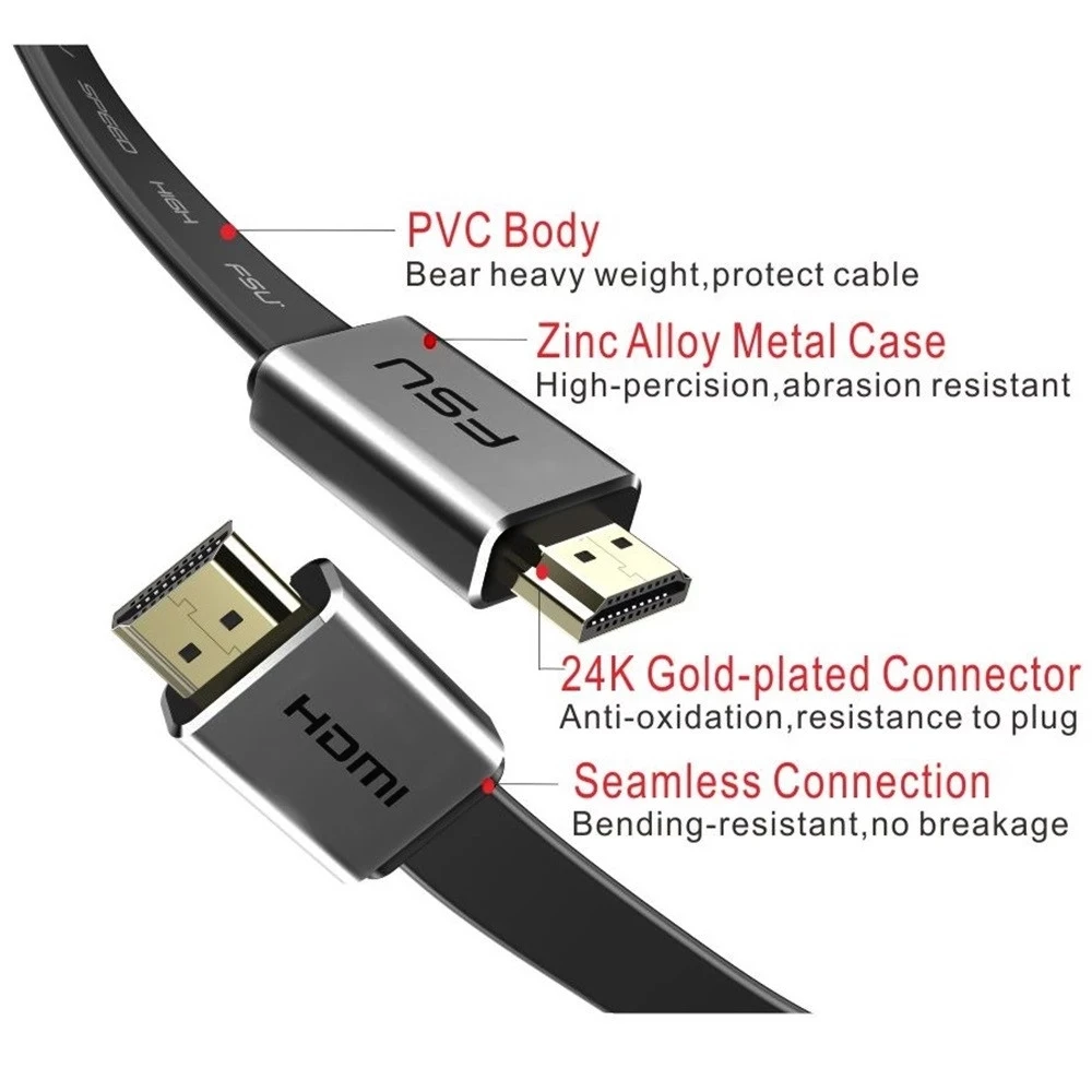 4K 60Hz HDMI To HDMI ̺,  2.0 ݵ HDMI Male to Male  ǻ TV PS3/4  HDTV 1m 2m 3m