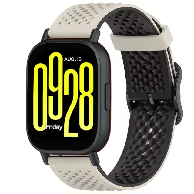 Breathable Silicone Sport Wristband - 20mm/22mm Width