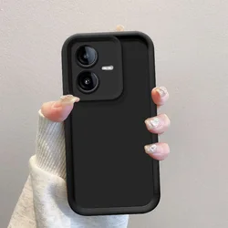 Shockproof Matte Back Cover with Skin Feel for Vivo Y22 (Tyjt black)