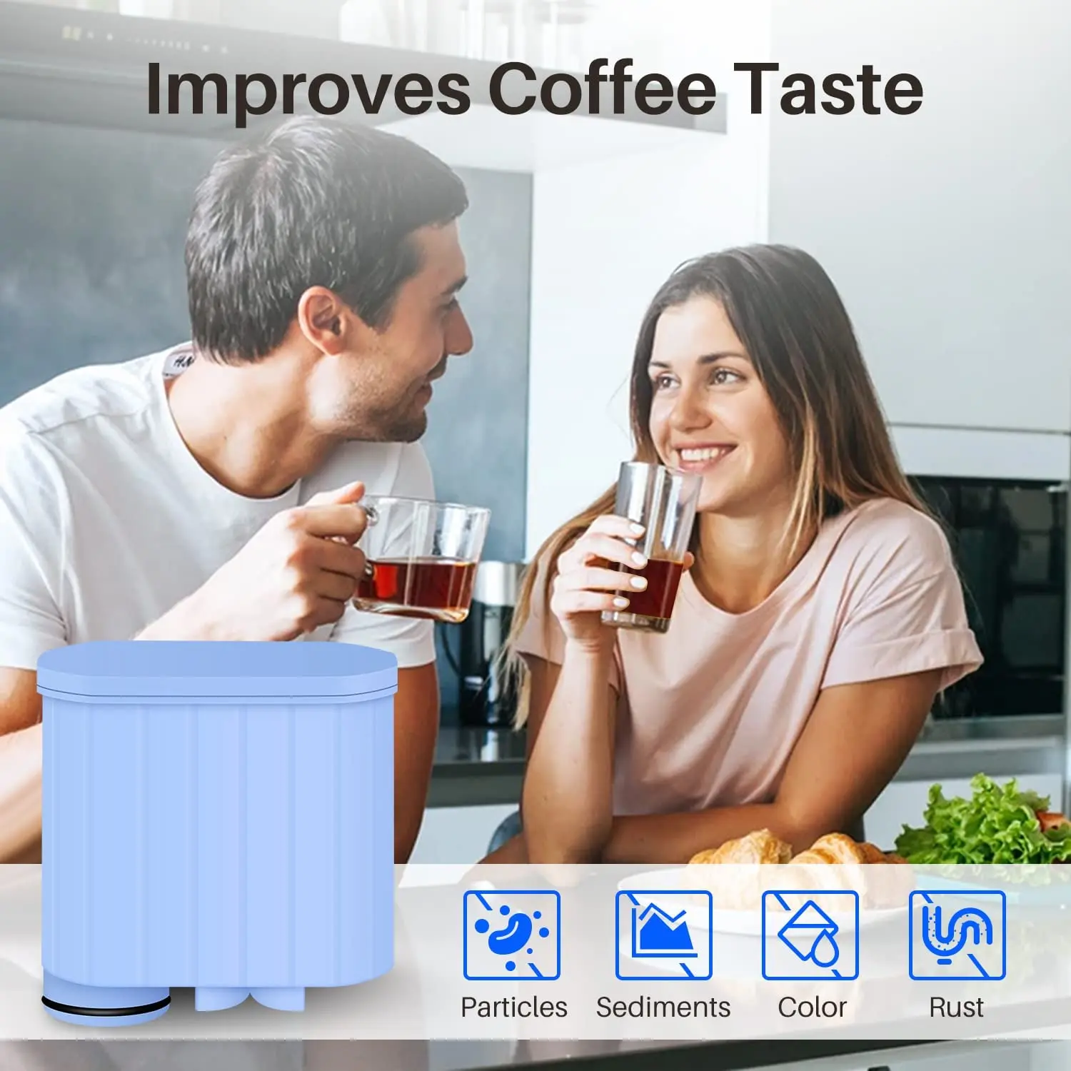 Coronwater Coffee Machine Water Filter CMF009  Replacement For Saeco AquaClean CA6903