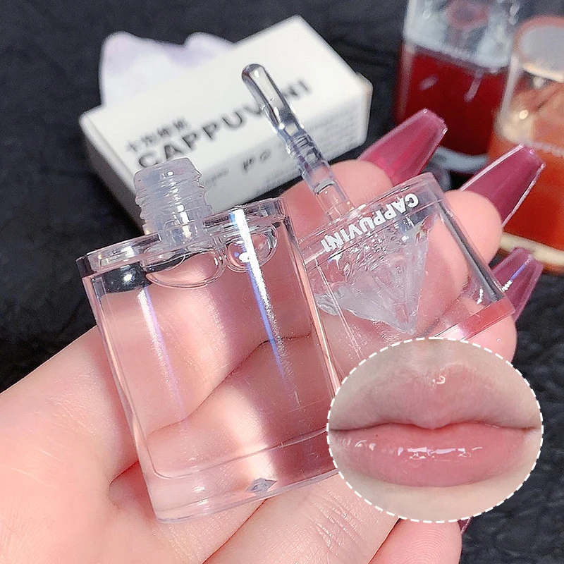 Lip Honey Lipstick Glass Transparent Lip Oil lip makeup lip glaze lip lacquer lip tint lip stain lip gloss lip oil lip plumper