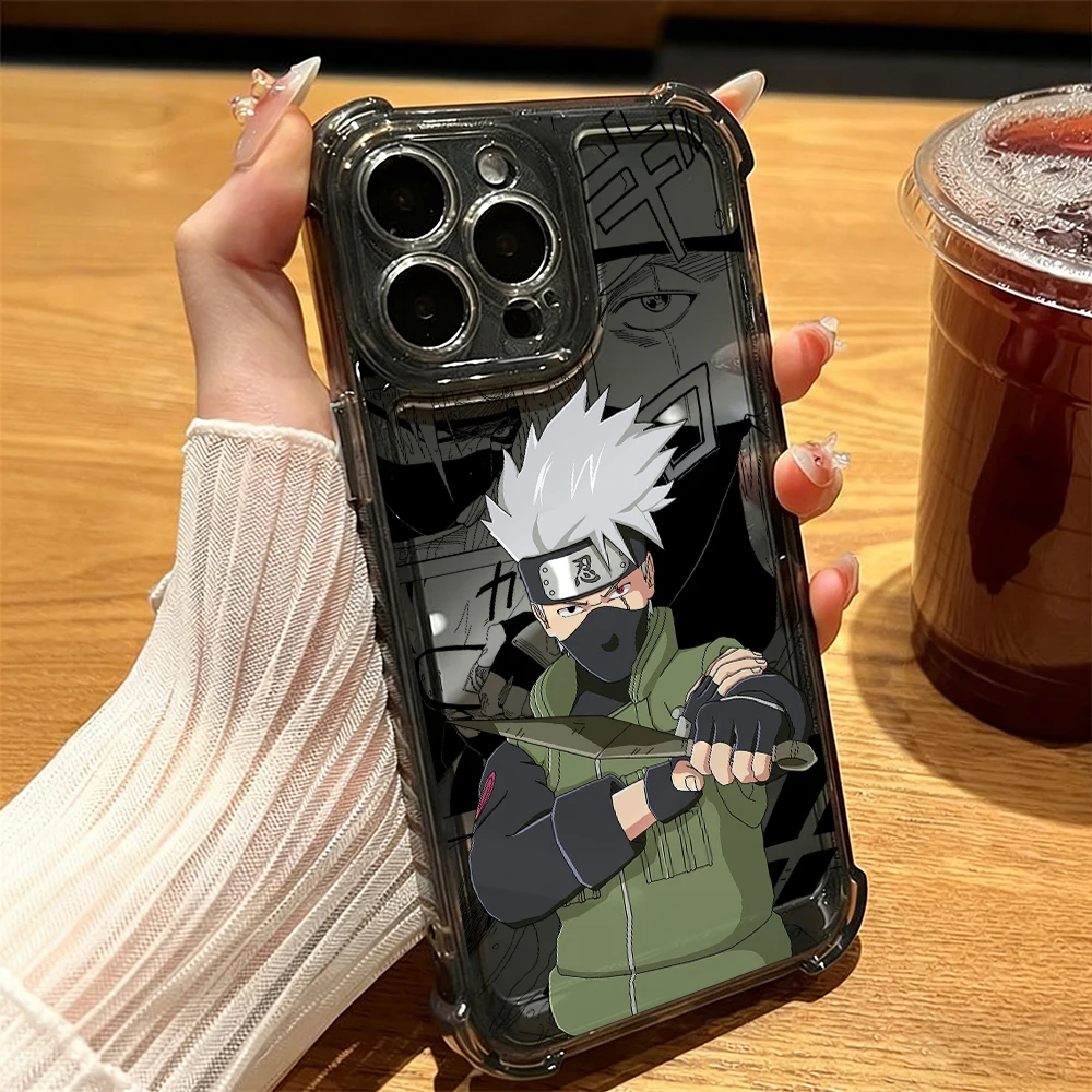 Ninja Warriors Black Clear Anti-Scratch Phone Case