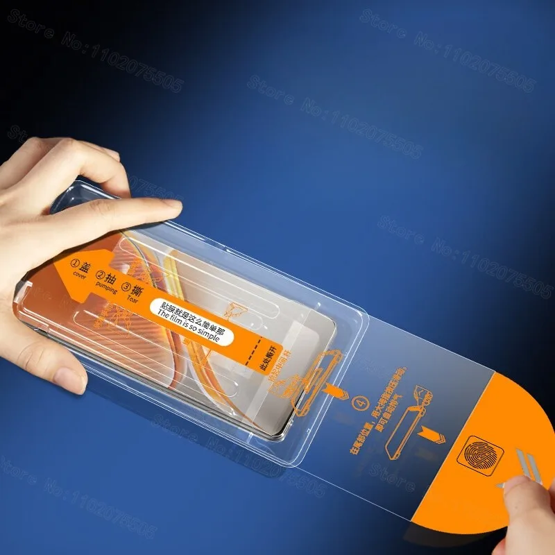 2-Pack Easy Installation Full Cover Tempered Glass Screen Protector