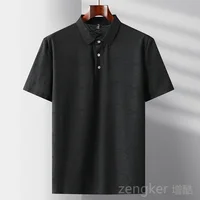 Polo d'été à manches courtes pour hommes, grande taille, 9XL, 11XL, haut décontracté ample 2