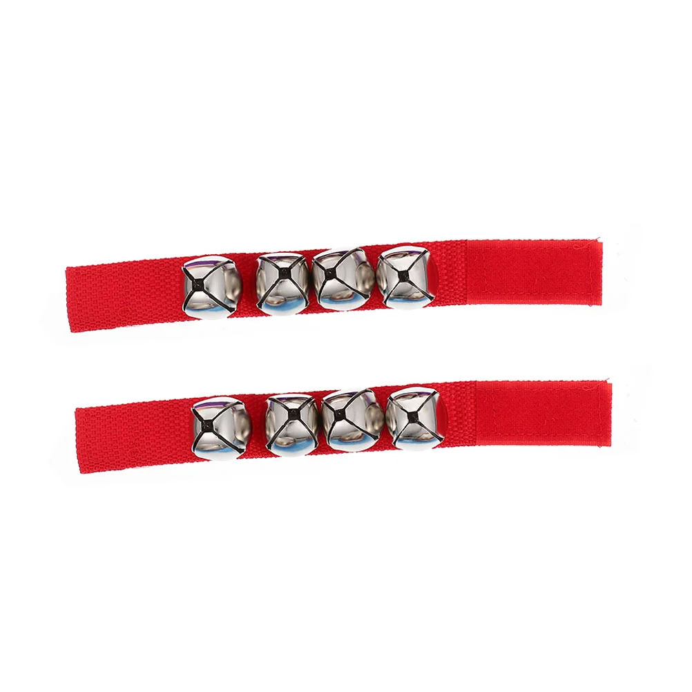 2 Pcs Toys Orff Rattle Kids Wrist Bells Music Instrument Wristband Green Percussion Instruments Cheering Props Hand for Child