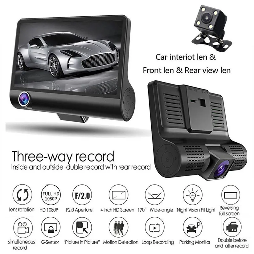 ڵ DVR  ķ  ڴ, G      , 3   ڴ, 4 ġ ġ ũ, 1080P