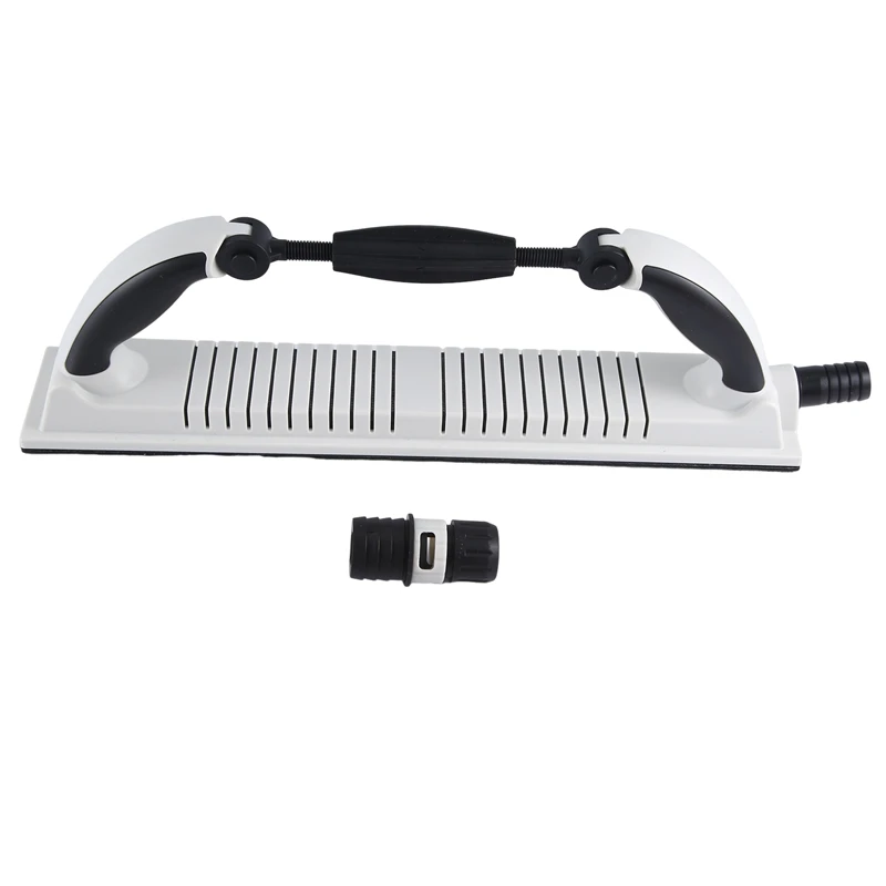 

Adjustable Hand Grinding Board Vacuum Dust Grinding Board Vacuum Hand Grinding Board Paint Sheet Metal Grinding Durable White