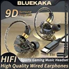 BLUEKAKA 3.5mm Jack Type C Plug Wired Headphone HIFI Bass Earphone in-Ear Headset Gamer Handsfree Earbuds For Samsung For iPhone 1