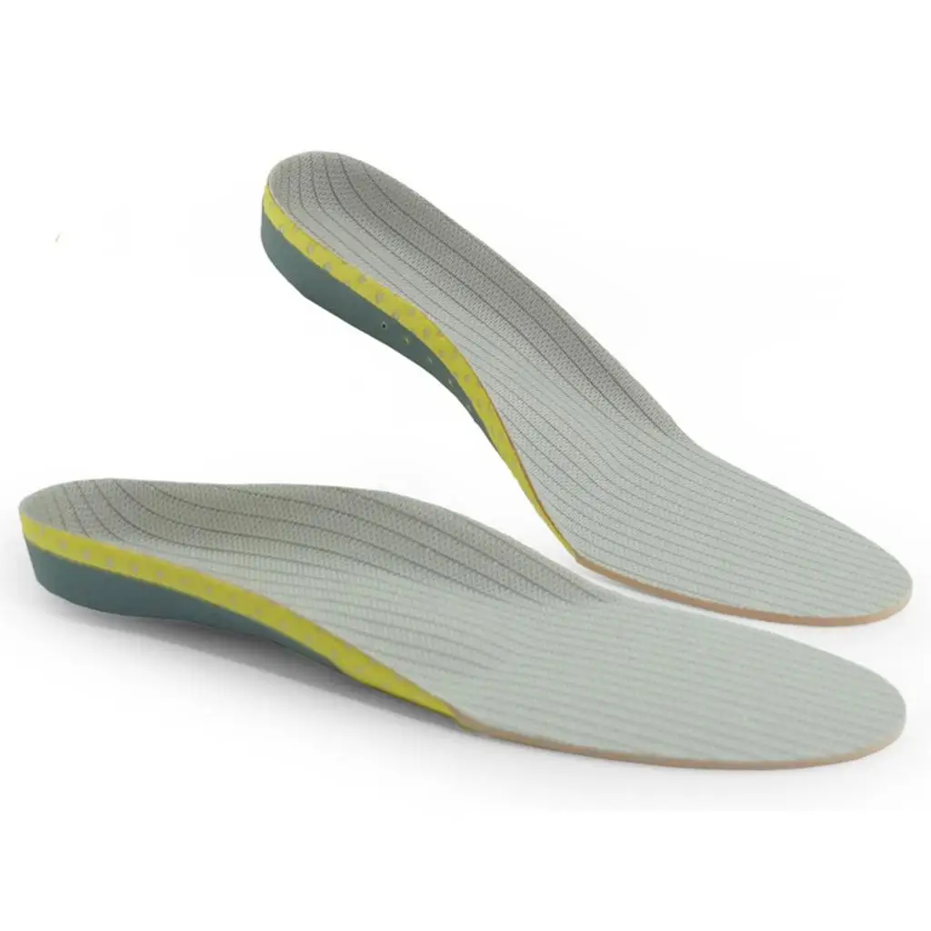 Arch Support Shock Absorption Orthotics Insoles EVA PVC Gel Cup Insert Feet, , Orthopedic