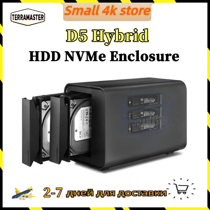 開封済・未使用】TERRAMASTER テラマスター D5 Hybrid （TERRAMASTER 