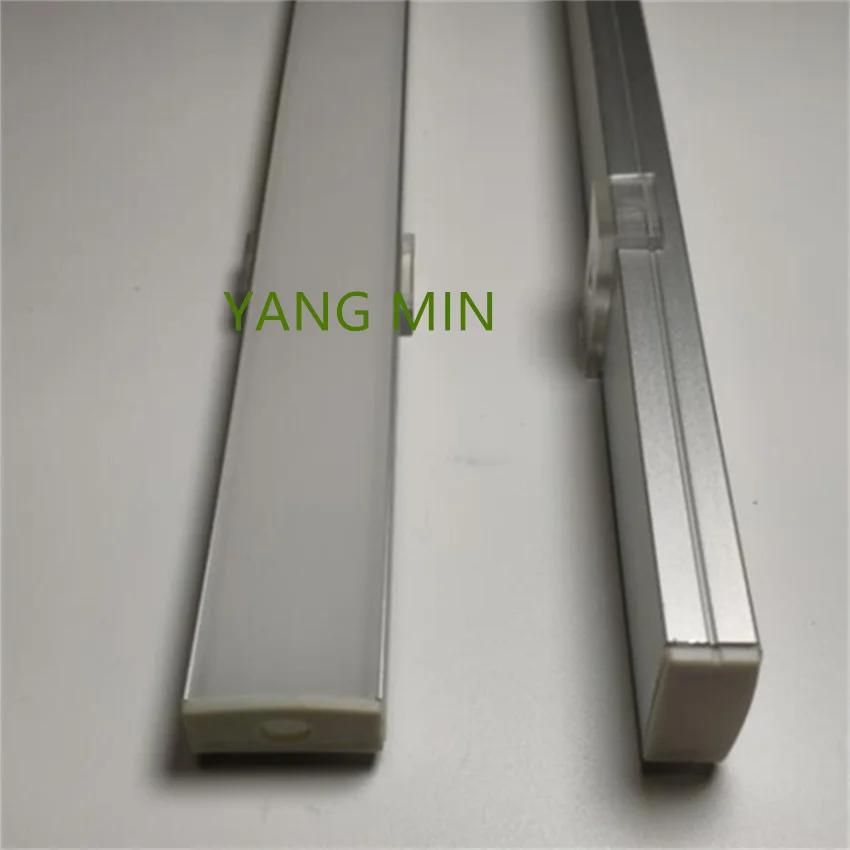 2 meters each piece Lamp Lighting  aluminum profile for furniture 20mm led strip aluminum mounting channel rgbw light aluminu