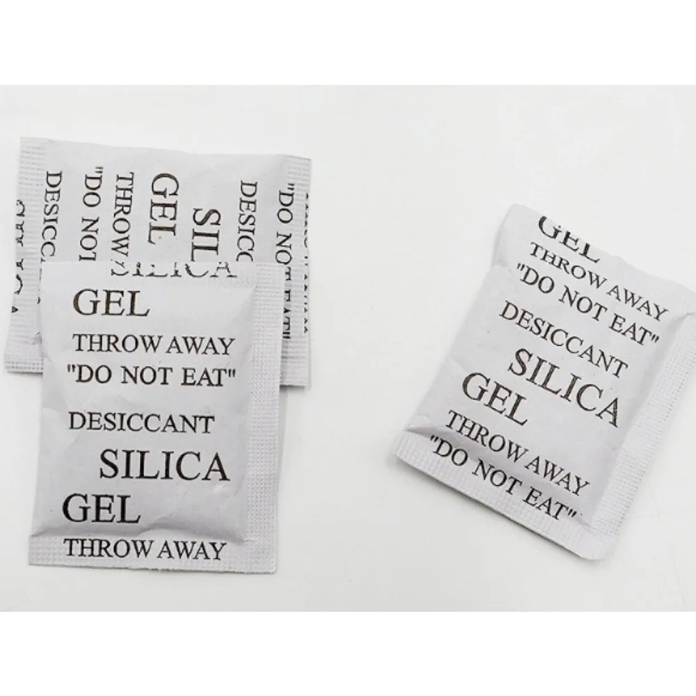 20 Pack Silica Gel Desiccant, Silica Gel Moisture Absorbent Beads-Moisture Absorber for Electronics, Clothing and Food Storage