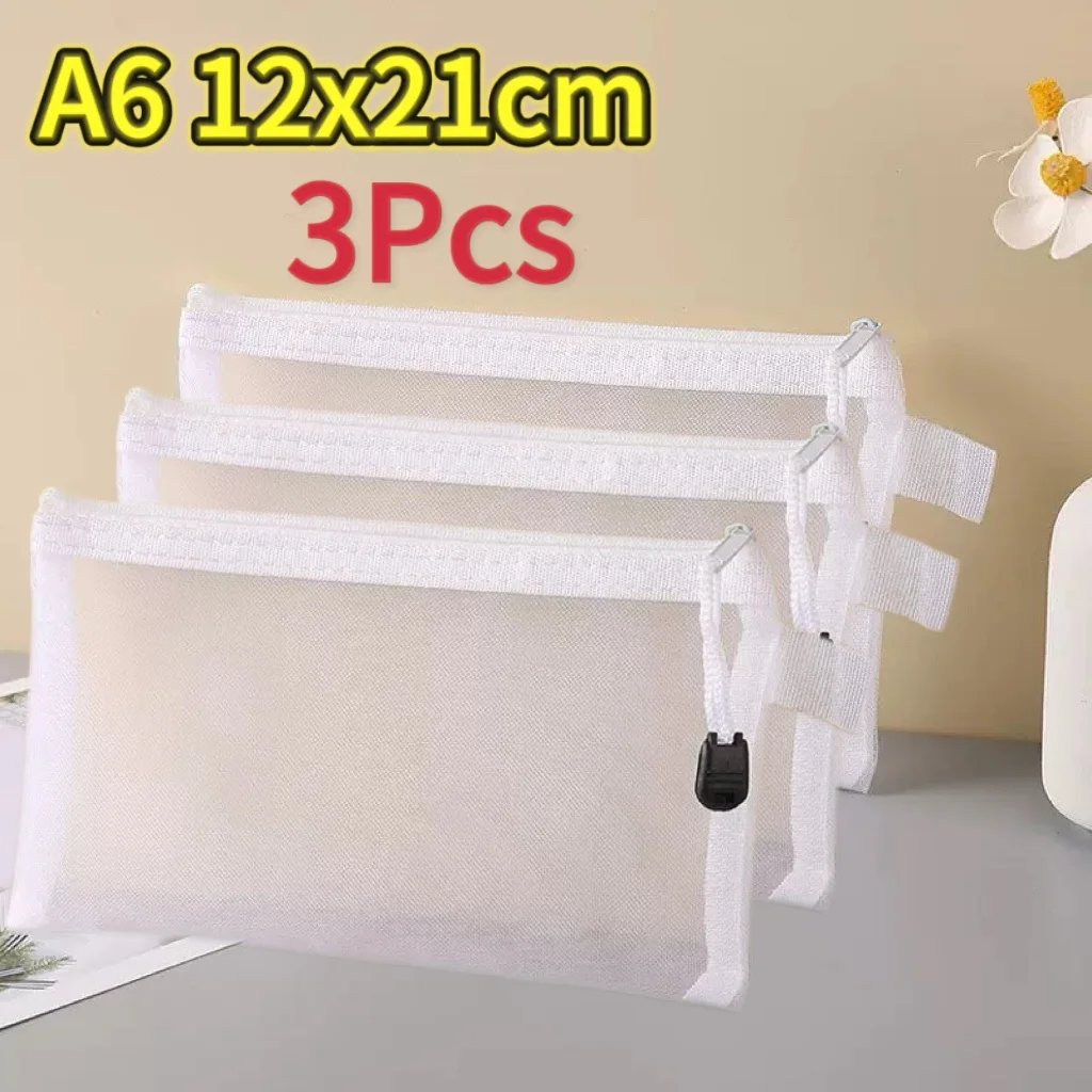 שקית אחסון פאזל חדשה לילדים, קוביות בנייה, צעצועים קטנים, שקי מיון מיוחדים, שקי רשת שקופים עם רוכסן