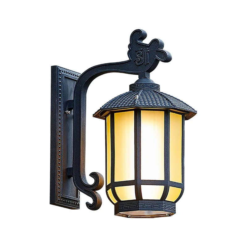 SAMAN 현대 LED 야외 벽 램프, 전기 심플 방수, 발코니 복도 안뜰 빌라 게이트 호텔