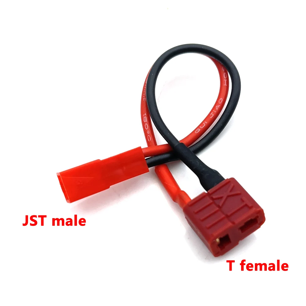 XT60 XT30 T wtyk męski/żeński na złącze JST Adapter do ładowania kabel konwertera przewód do RC Hobby bateria FPV zdalnie sterowanych modeli