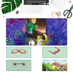 Tapis de souris Infinity Train de marque, grand tapis de souris pour jeu, ordinateur de bureau, Overwatch 