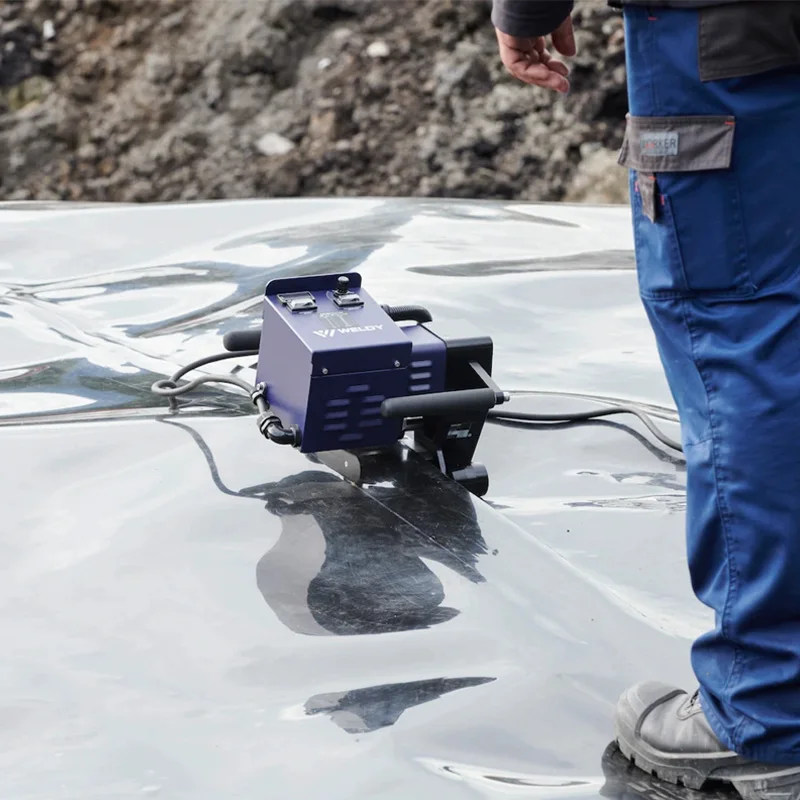 WGW300 Weldy Geomembrane Welder HDPE sheet welding machines hot wedge machine 5