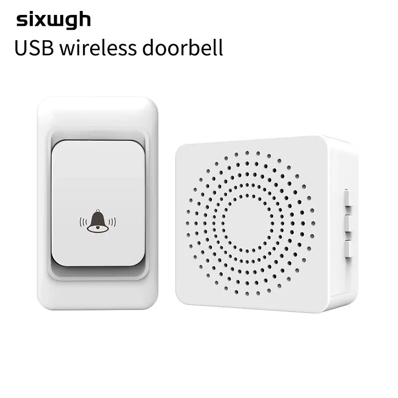 Wireless Doorbell Outdoor Wireless Doorbell USB Plug 150M Long-distance 3-speed Volume 23A 12V Battery Homepage Welcome to Use Doorbell wireless doorbell