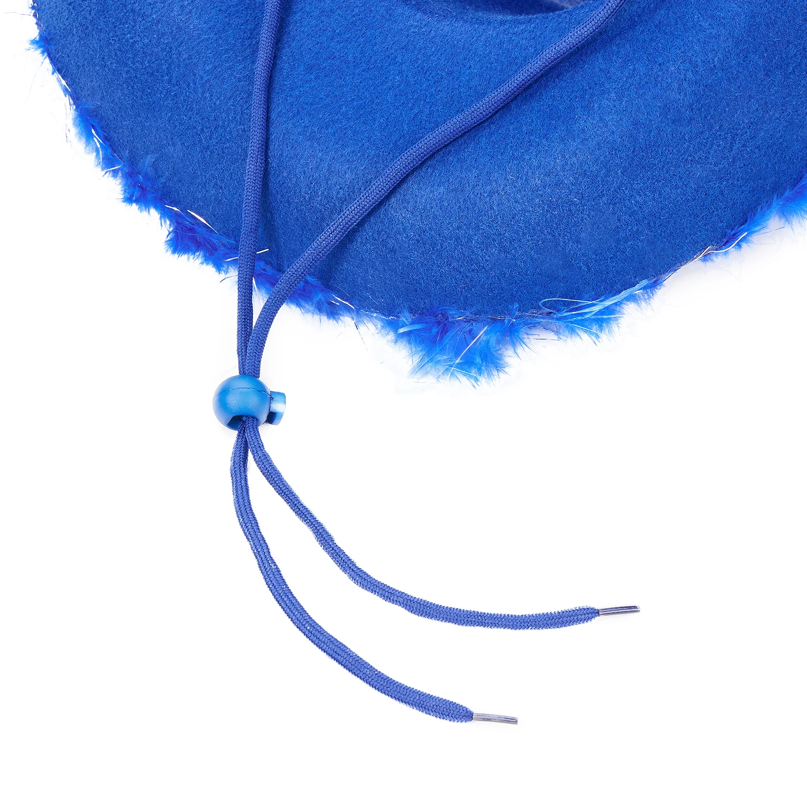 Women&acute;s Fashion Vintage Cowboy Hat Adult Solid Color Furry Trim Wide Brim Hat Female Cap for Dating Party