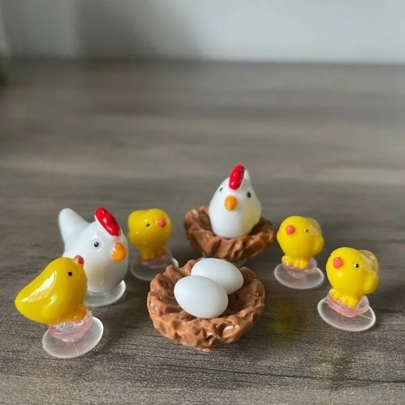 

3D Little Yellow Chicken Hole Shoes Decoration Hen Egg Nest Kids Accessories DIY Garden Sandal Boys Girls Shoe-buckle Kid Gifts