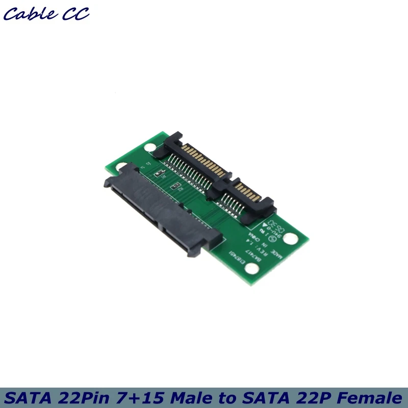 SATA 22P 7 + 15 Adattatore Convertitore Un 22 Pin Femmina - Foto 2