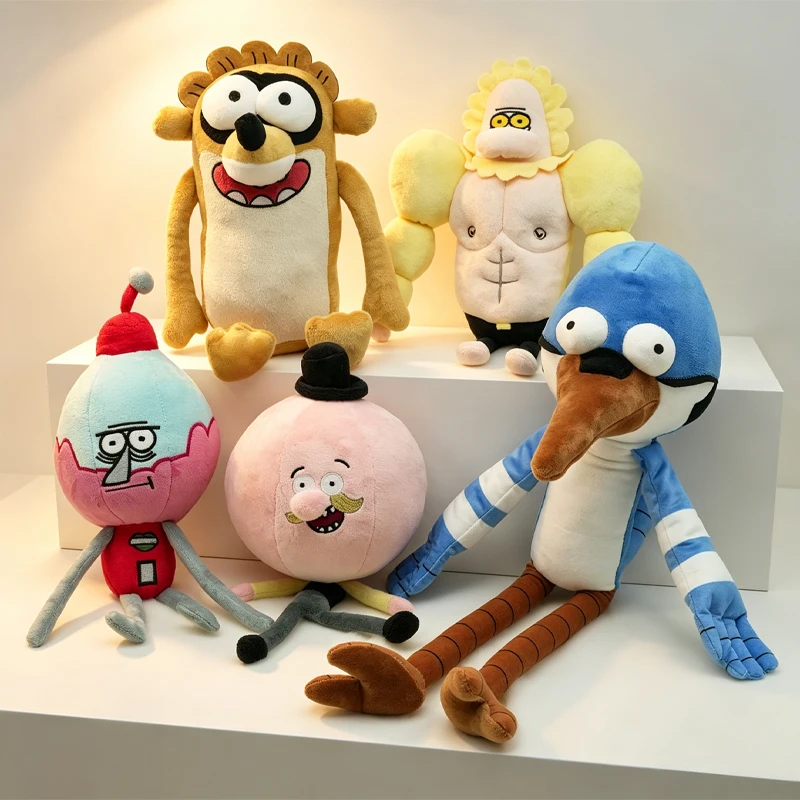 Rigby Plushie - Anime Film Merchandise Character - Exquisite Decoration Gift