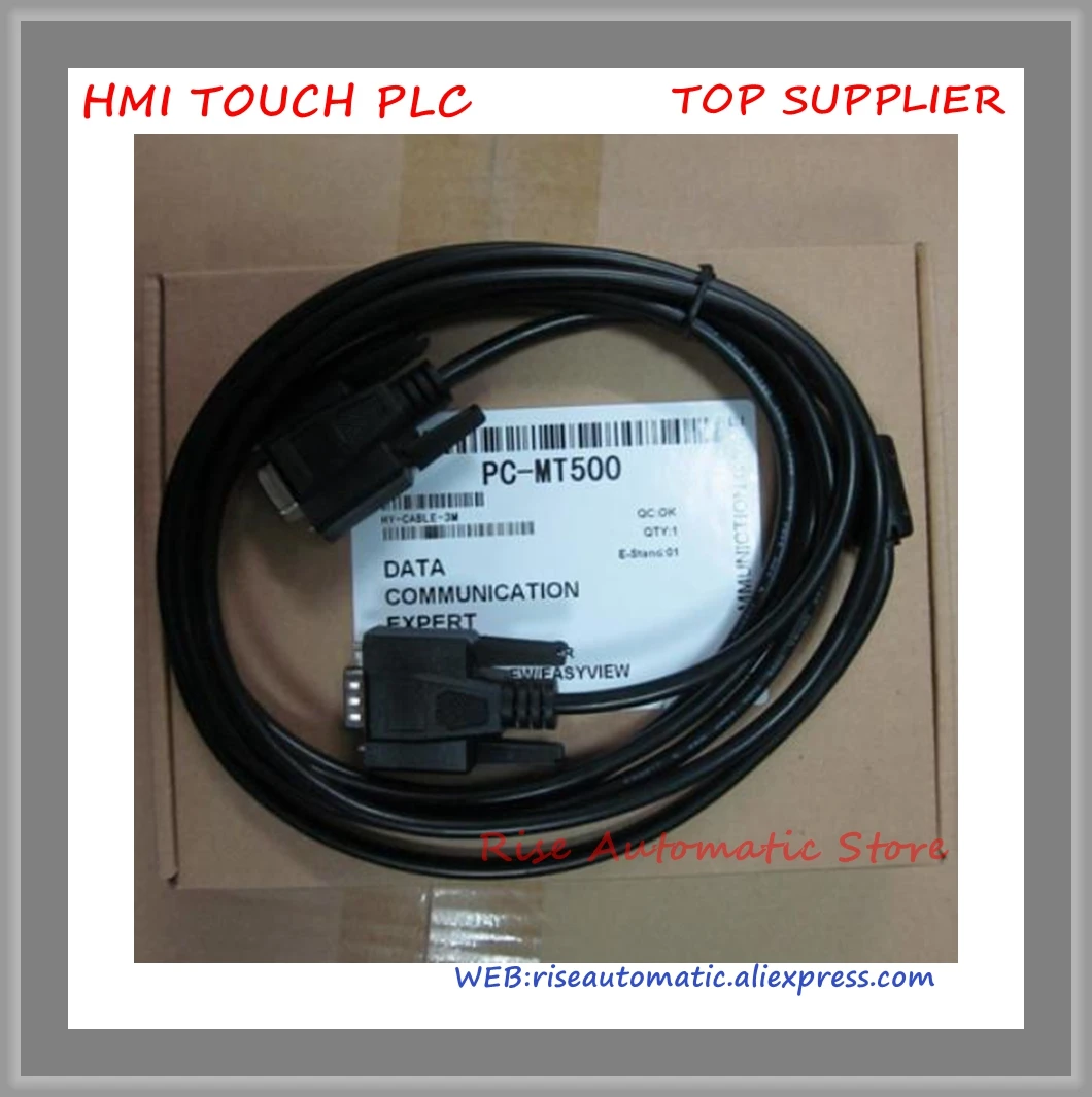 

PC-MT500 RS232 HMI Program Cable For MT500 Touch Panel PCMT500 Compatible PCMT500