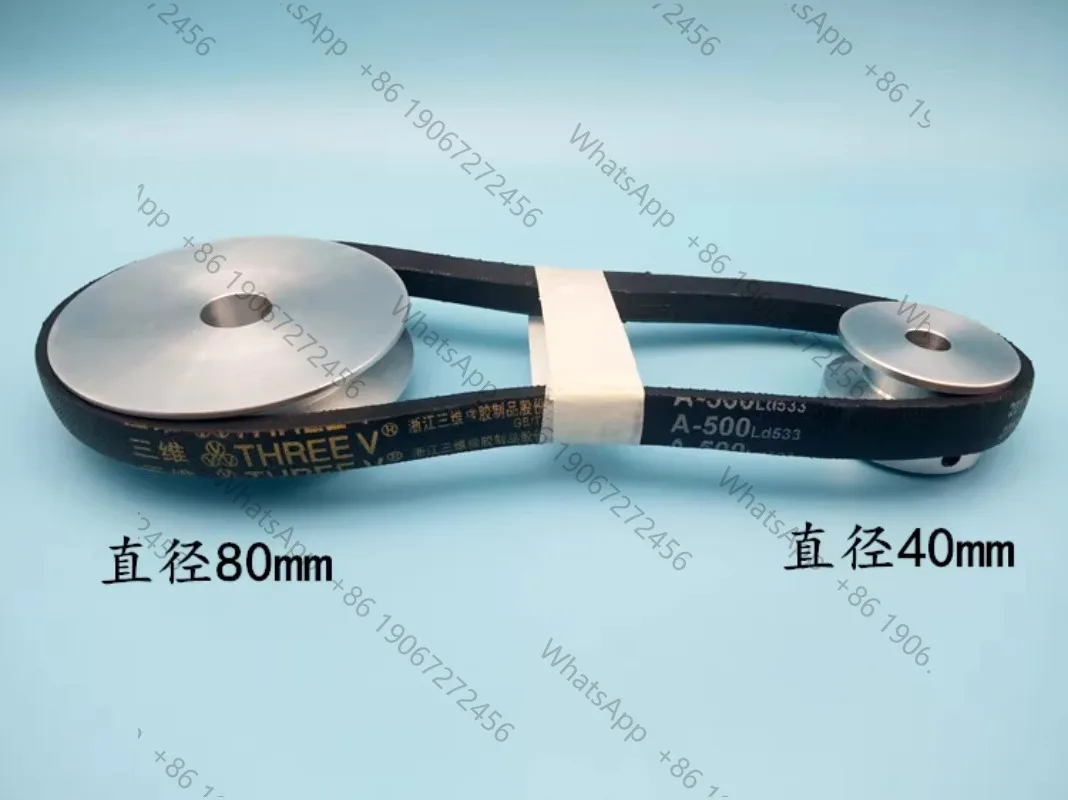 모터 벨트 구동 휠 60mm V-벨트 풀리, 단일 홈, A형 V-벨트 풀리
