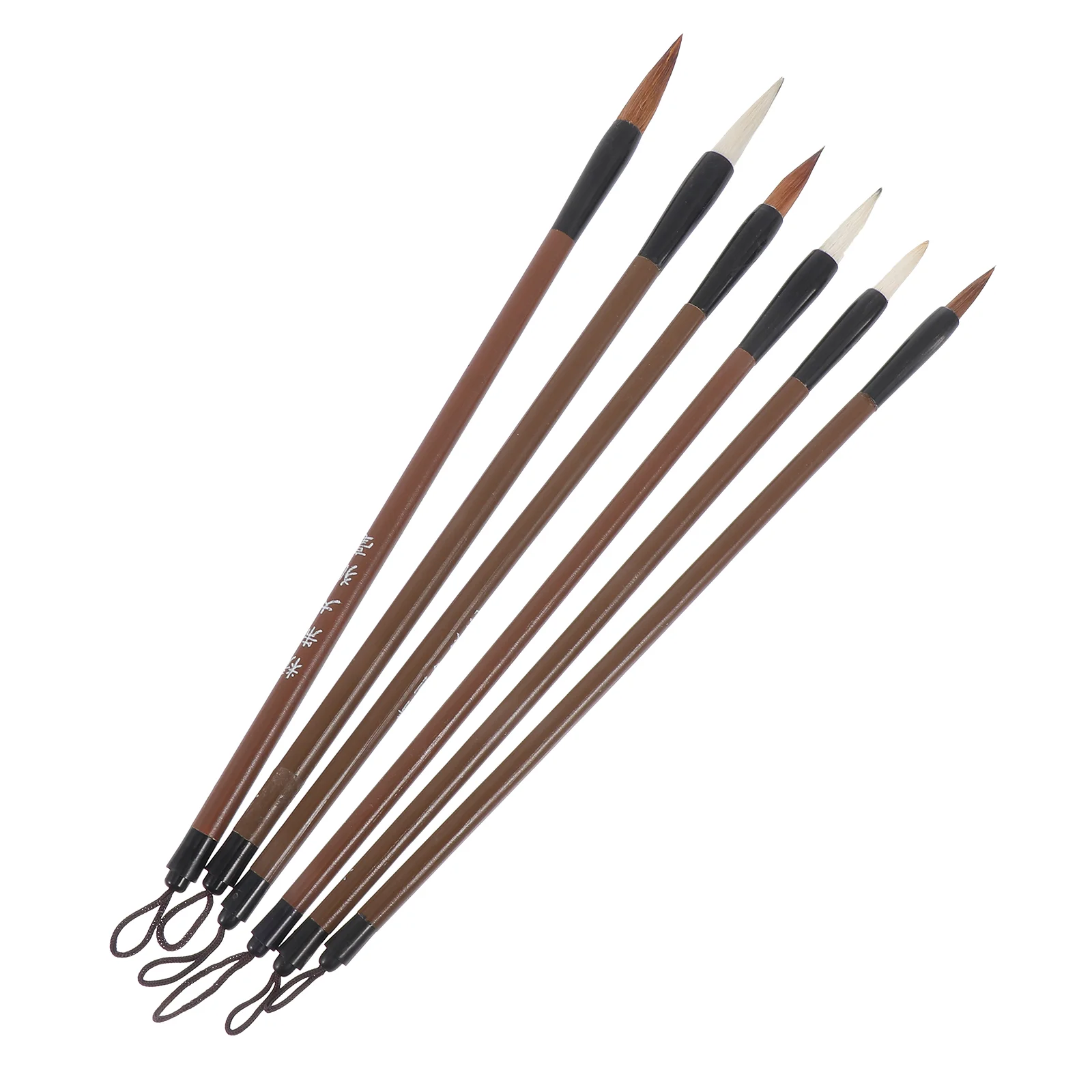 

Chinese Nail Brush Set Calligraphy Learning Supplies Traditional Sumi Brushes Ink Painting Brush Chinese Weasel Hair Brushes