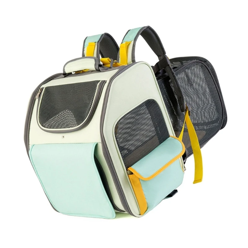 Cats Backpack Extendible Outdoor Cats Carriers Shoulder Bag for Convenient