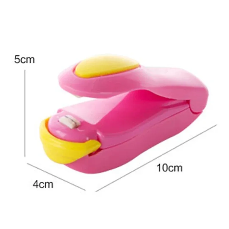 Mini Heat Bag Packaging Sealer Portable Plastic Bag Clip Sealing Machine Food Storage Seal Snack Sealing Kitchen Gadgets