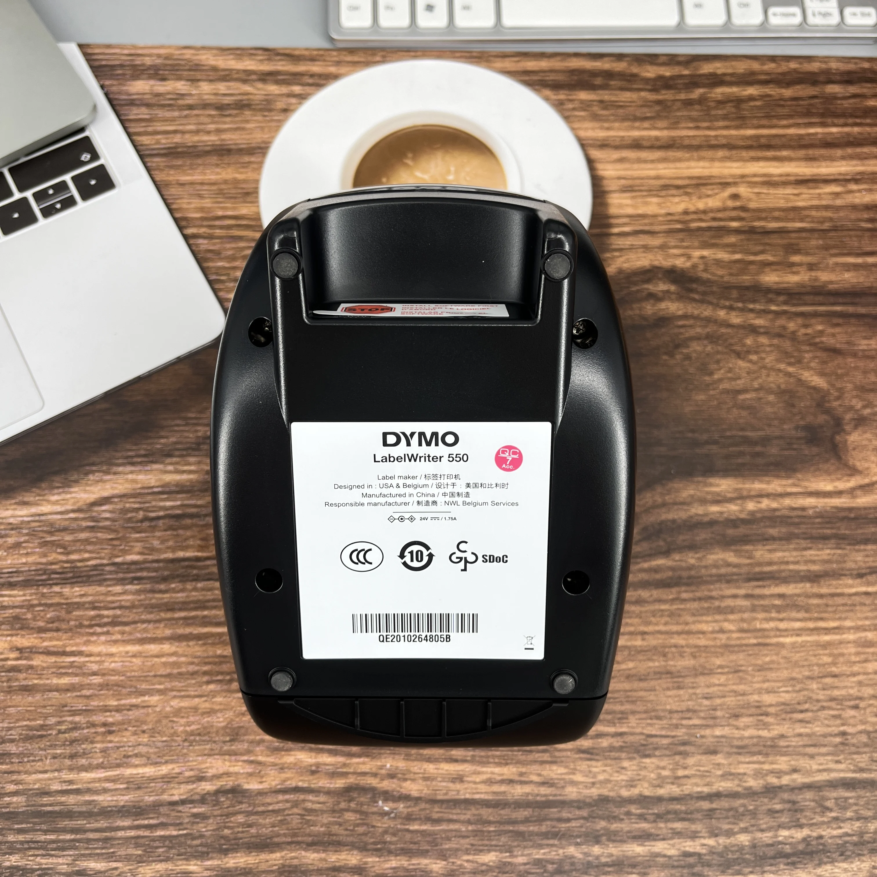 Merek Asli Baru DYMO LabelWriter 450 Format Lebar Label Printer untuk PC dan Mac Profesional Label Printer