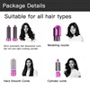 5 In 1 Quality Hairdryer Comb Hot Air Comb For Curling And Straightening Hair Automatic Straight Hair Comb Styling Hair Dryer 4