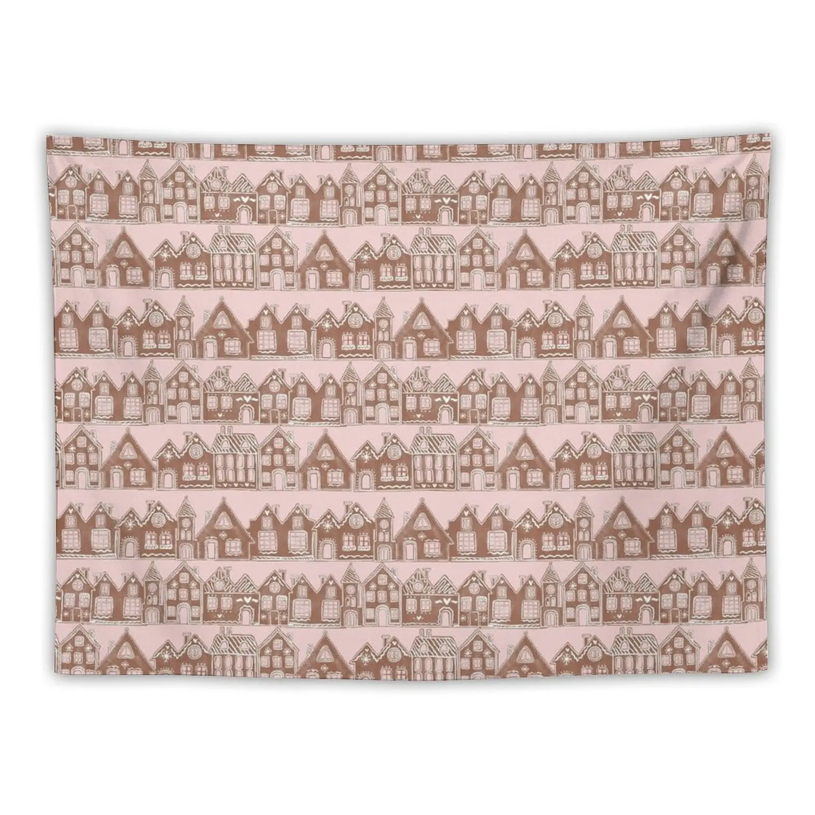 

Gingerbread Houses Pattern Tapestry Decorative Paintings Wall Coverings Tapestry